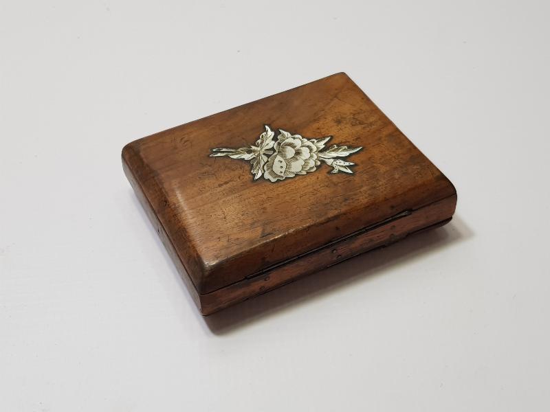 OSMANLI DÖNEMİ BOSNA İŞİ AHŞAP SİGARA TABAKASI