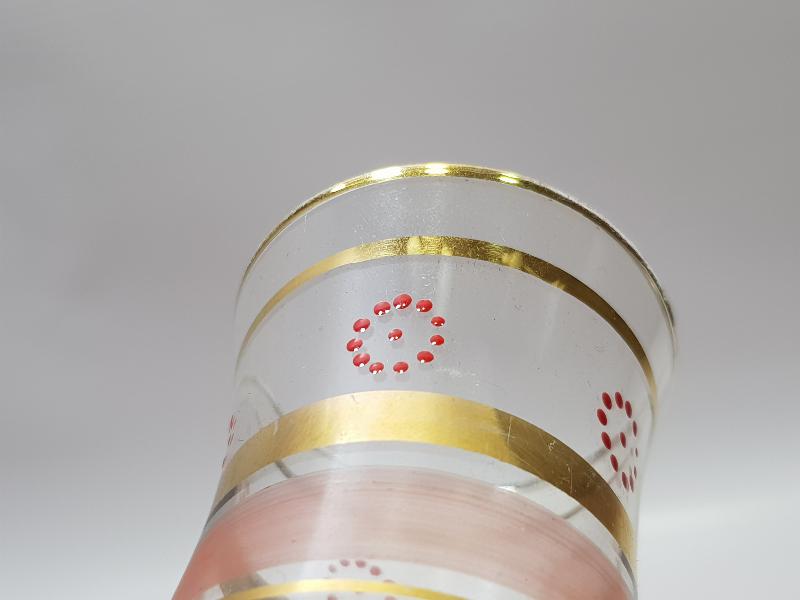 OSMANLI DÖNEMİ MİNELİ BİR ÇİFT ÇAY BARDAĞI