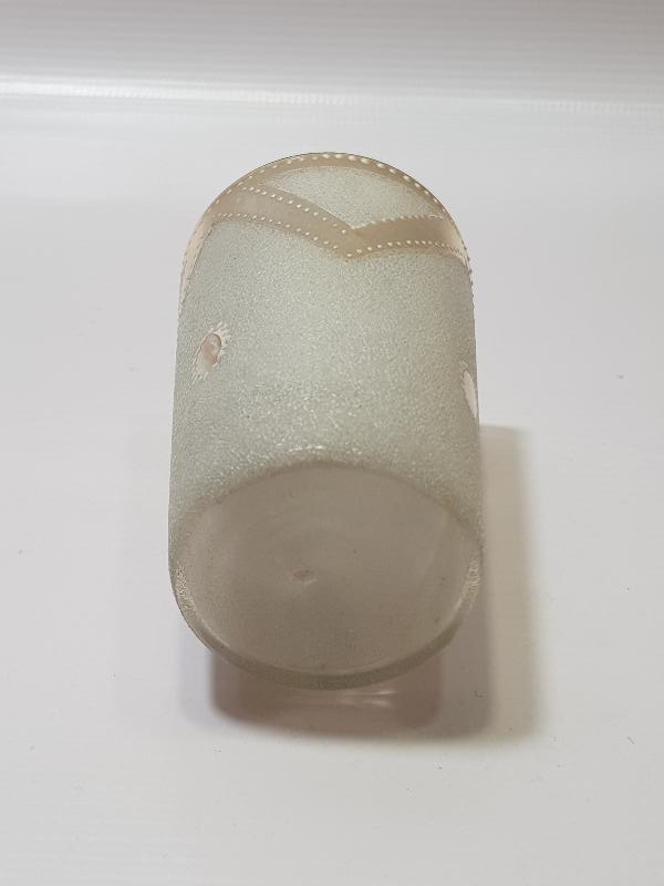 OSMANLI DÖNEMİ NADİR FORMDA ŞERBET BARDAĞI