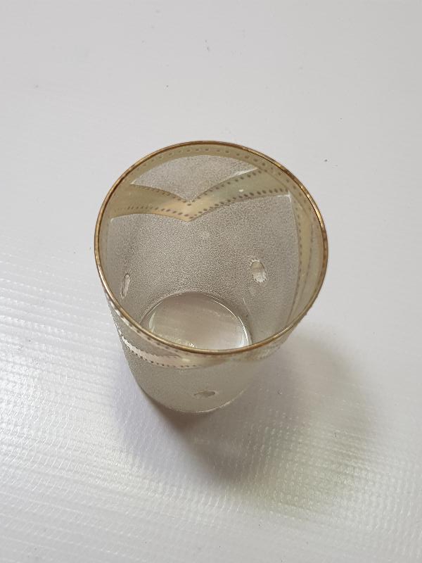 OSMANLI DÖNEMİ NADİR FORMDA ŞERBET BARDAĞI