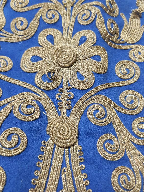 OSMANLI DÖNEMİ ALTIN SIRMA İŞÇİLİKLİ CEPKEN