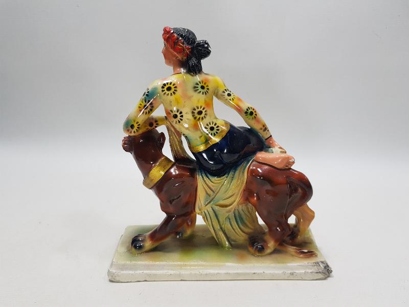 ANTİKA KAPLANLI KADIN BİBLOSU