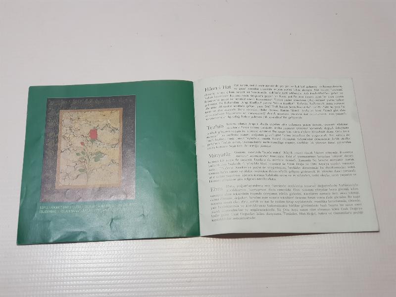 1995 KONYA HAT SERGİSİ BROŞÜRÜ