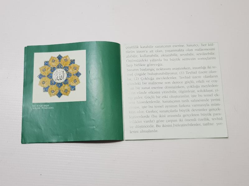 1995 KONYA HAT SERGİSİ BROŞÜRÜ