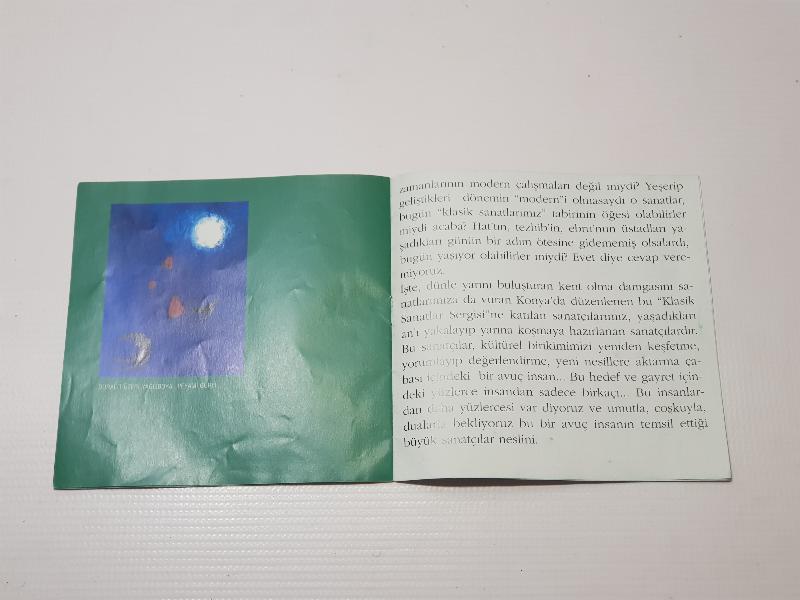 1995 KONYA HAT SERGİSİ BROŞÜRÜ