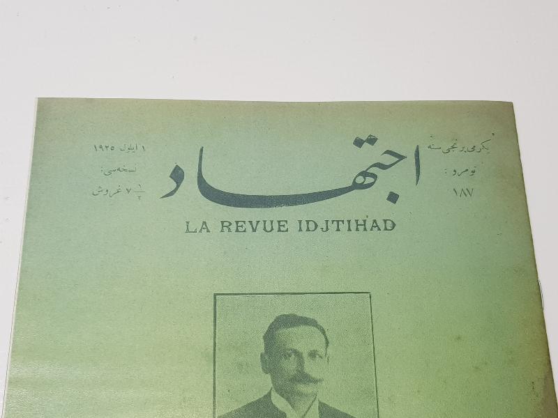 TEVFİK FİKRET VE ATATÜRK GÖRSELLİ İÇTİHAD DERGİSİ