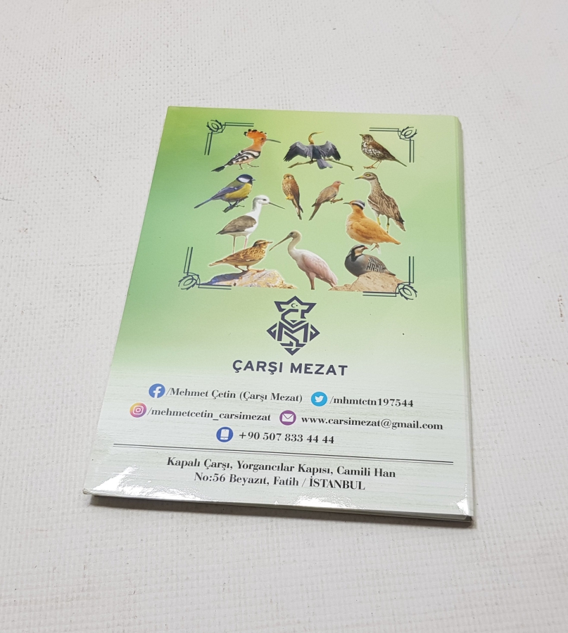 2020 ANADOLU'YA ÖZGÜ KUŞLAR HATIRA PARA SETİ