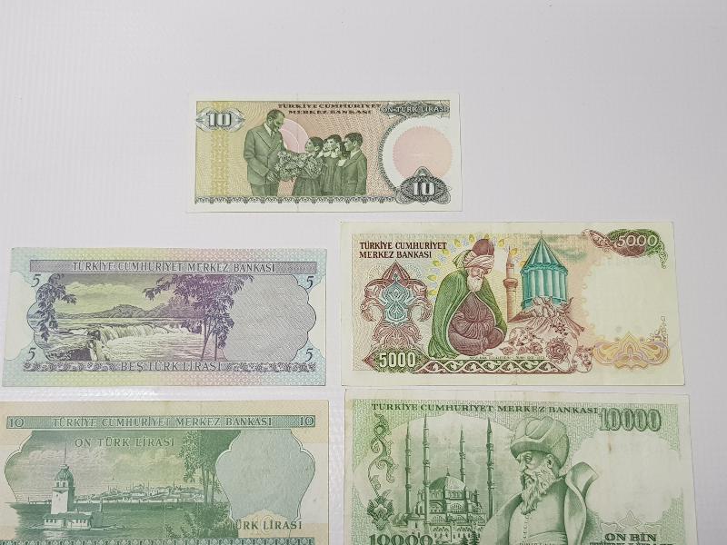 6. VE 7. EMİSYON KAĞIT PARA LOTU