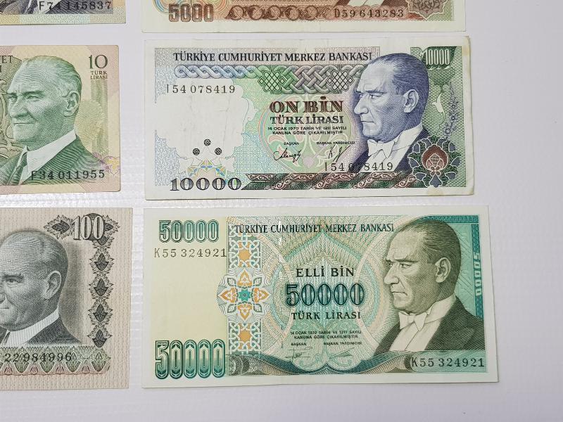 6. VE 7. EMİSYON KAĞIT PARA LOTU