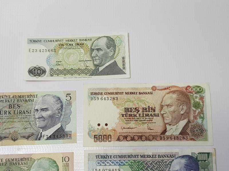 6. VE 7. EMİSYON KAĞIT PARA LOTU