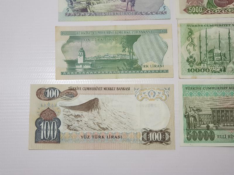 6. VE 7. EMİSYON KAĞIT PARA LOTU