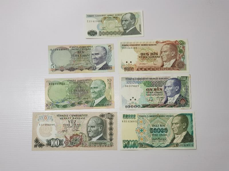 6. VE 7. EMİSYON KAĞIT PARA LOTU