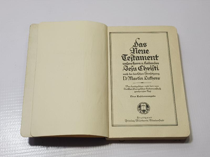 1933 TARİHLİ ALMANCA İNCİL