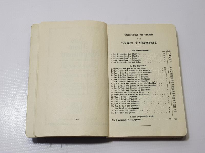 1933 TARİHLİ ALMANCA İNCİL