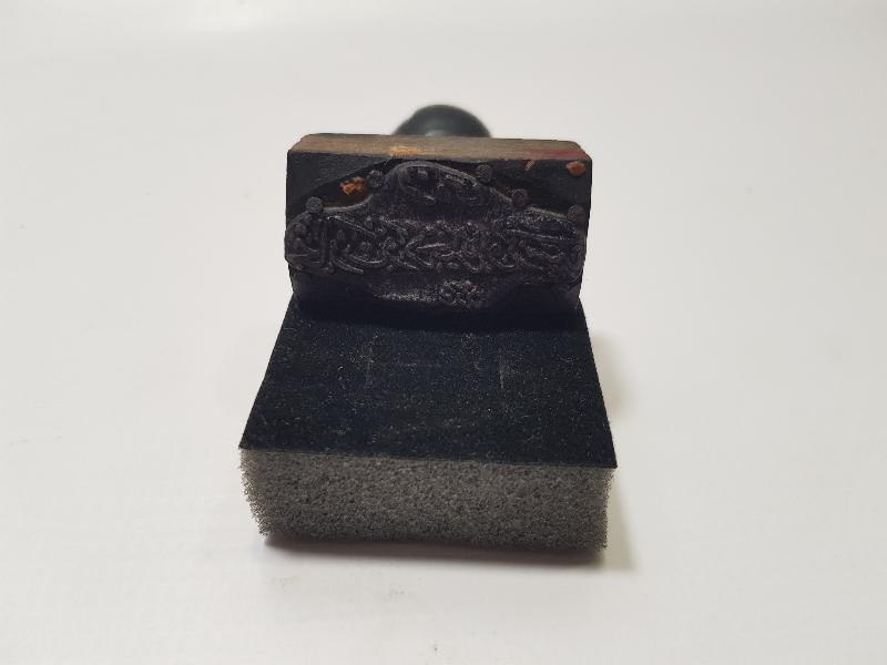 OSMANLICA BALIKESİR TİCARET VE ZAHİRE BORSASI MÜHRÜ