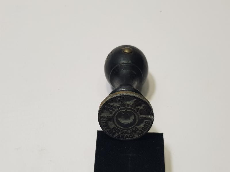 1930LARDAN BALIKESİR BORSA İDARE HEYETİ MÜHRÜ