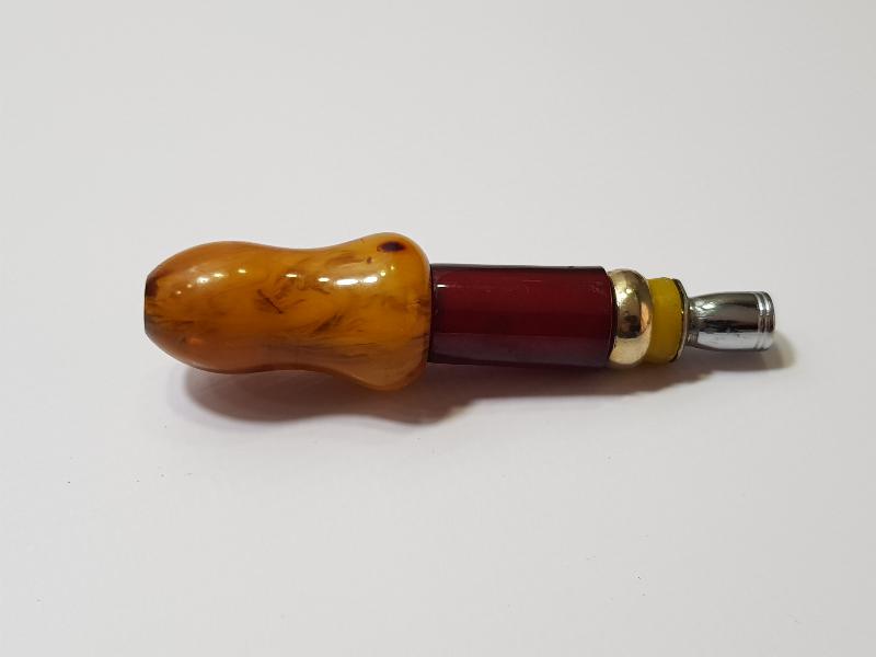 OSMANLI DÖNEMİ KATALİN VE KEHRİBAR NARGİLE MARPUÇU