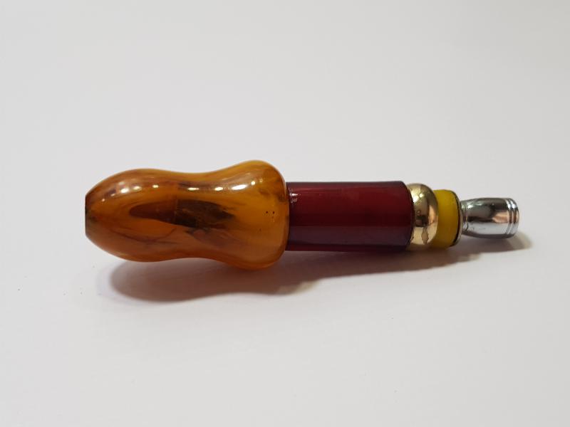 OSMANLI DÖNEMİ KATALİN VE KEHRİBAR NARGİLE MARPUÇU