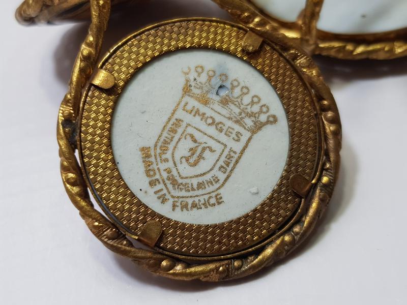 LİMOGES MİNYATÜR MASA VE SANDALYE BİBLOSU