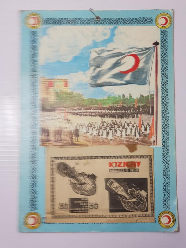 1940-1950'LERDEN NADİR KIZILAY DUVAR TAKVİM