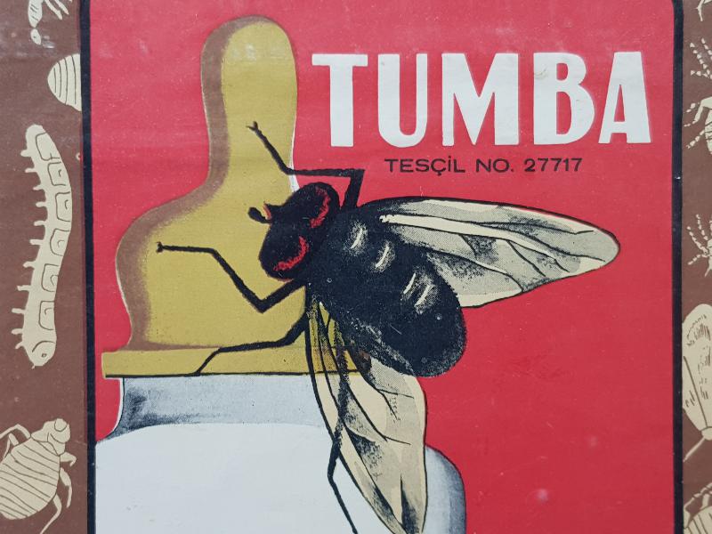 TUMBA HAŞERE VE SİNEK İLACI REKLAMI