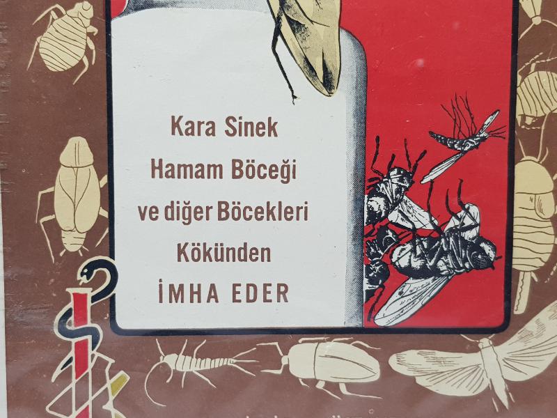 TUMBA HAŞERE VE SİNEK İLACI REKLAMI