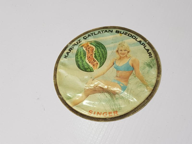 KARPUZ ÇATLATAN BUZDOLAPLARI REKLAMLI BARDAK ALTLIĞI