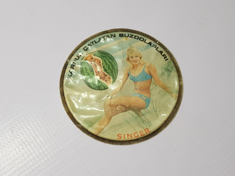 KARPUZ ÇATLATAN BUZDOLAPLARI REKLAMLI BARDAK ALTLIĞI