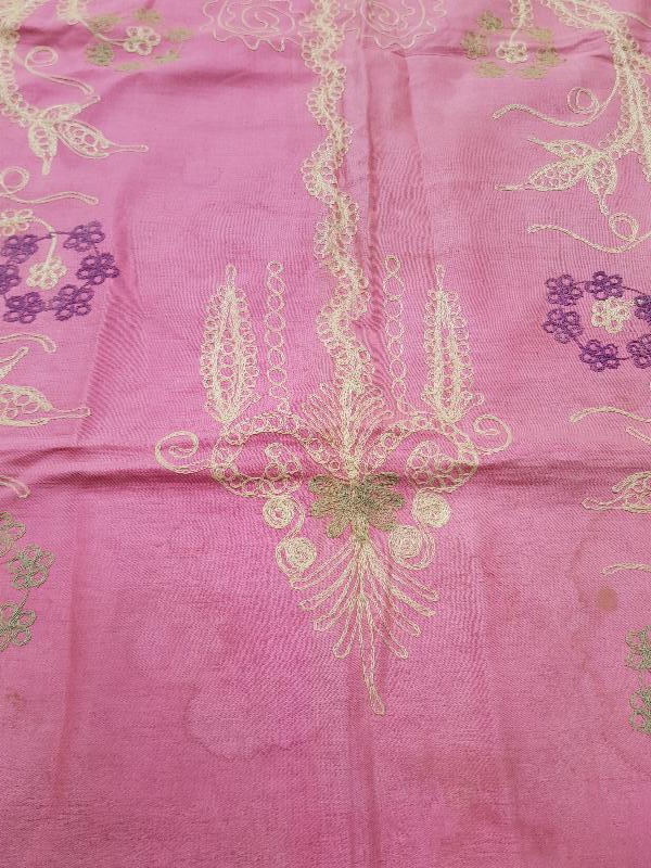 OSMANLI DÖNEMİ EL İŞLEME İPEK SECCADE