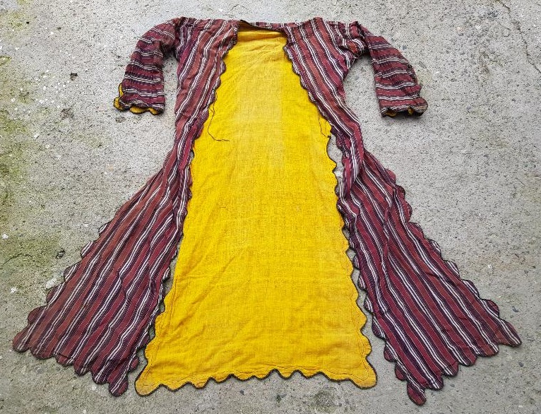 OSMANLI DÖNEMİ ÜÇ ETEK ELBİSE