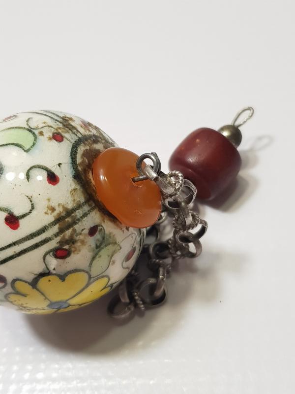 OSMANLI DÖNEMİ ÇOK NADİR KÜTAHYA ASKI TOPU