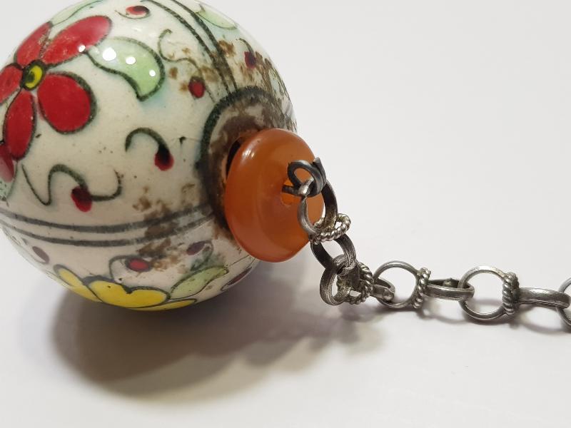 OSMANLI DÖNEMİ ÇOK NADİR KÜTAHYA ASKI TOPU