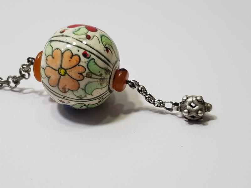 OSMANLI DÖNEMİ ÇOK NADİR KÜTAHYA ASKI TOPU