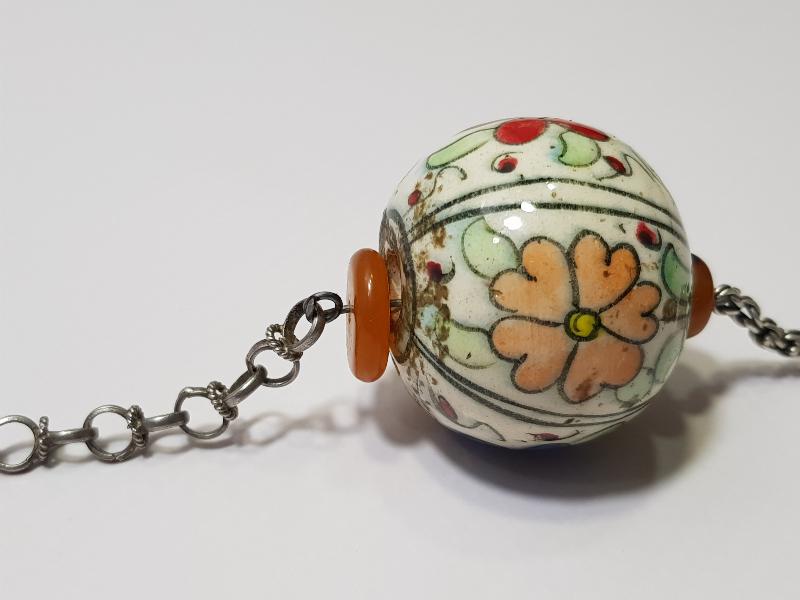 OSMANLI DÖNEMİ ÇOK NADİR KÜTAHYA ASKI TOPU