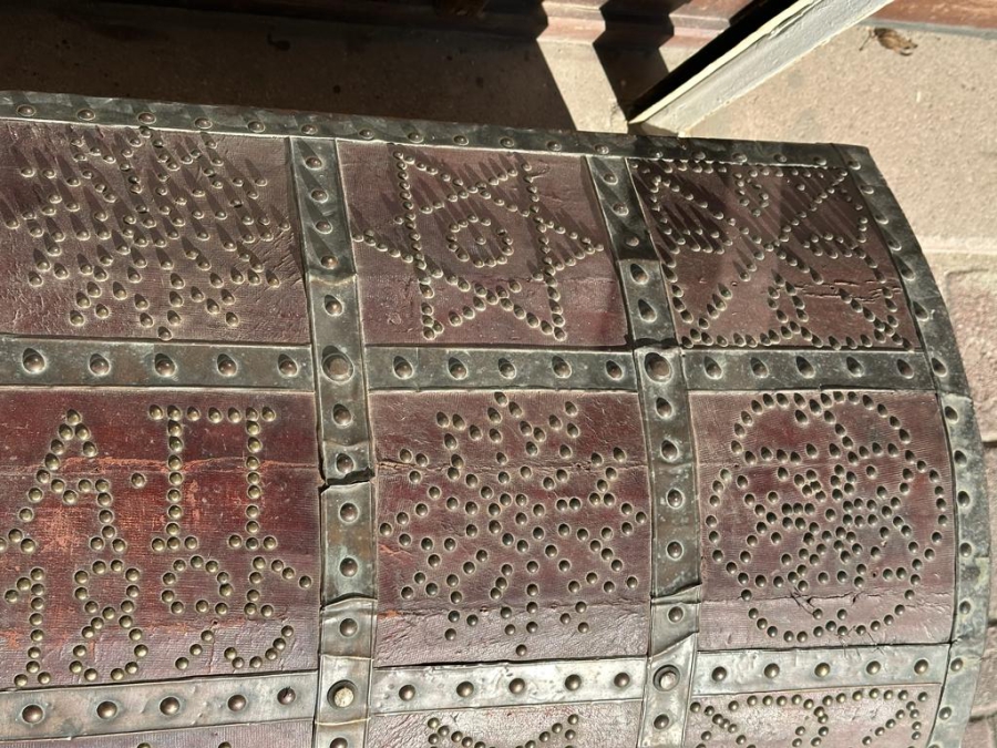 OSMANLI DÖNEMİ 1895 TARİHLİ VE RUMCA YAZILI ÇOK NADİR SANDIK