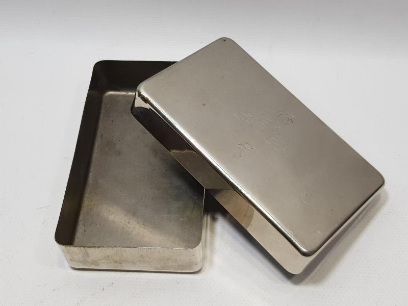 1. DÜNYA SAVAŞI DÖNEMİ YÜKSEK KONDİSYONDA ÇOK NADİR OSMANLICA ÜSTUNÇU ASKERİYE YAZILI ENJEKTÖR KUTUSU