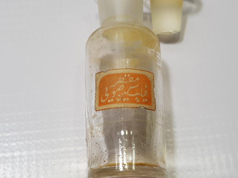 TIP TARİHİ: OSMANLICA ETİKETLİ İLAÇ ŞİŞESİ