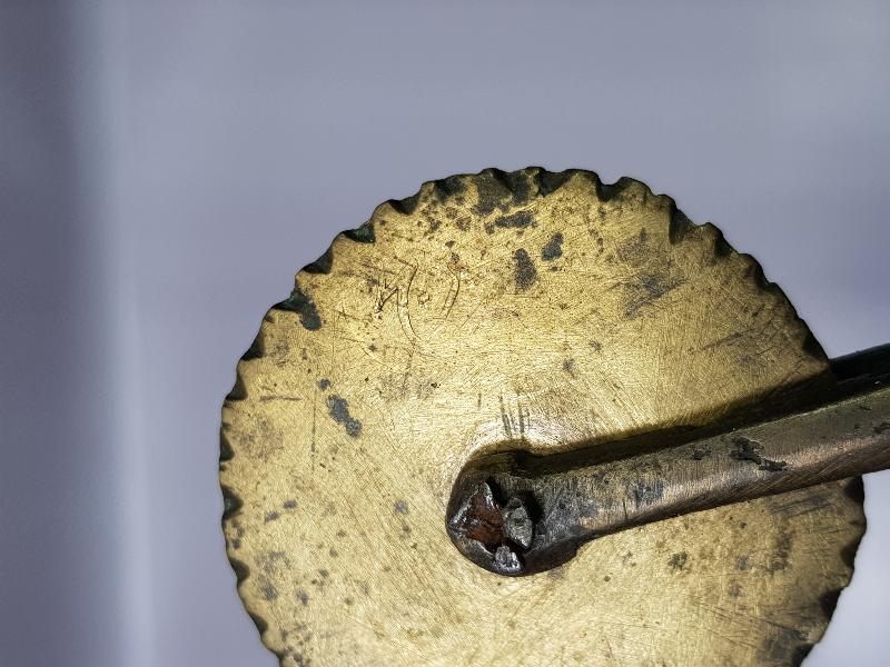 OSMANLICA DAMGALI HAMUR KESME ALETİ