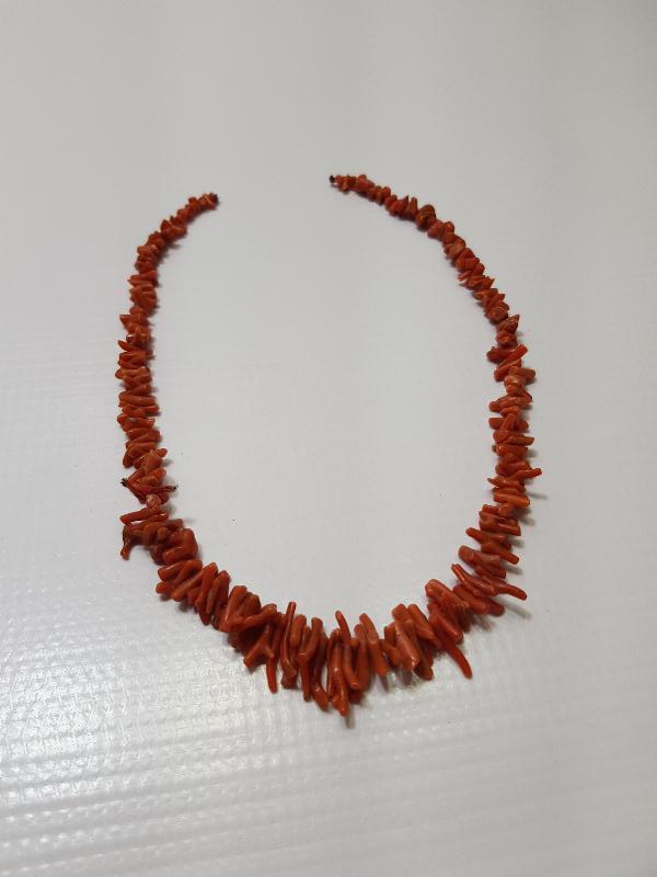 OSMANLI DÖNEMİ MERCAN TAŞLI GERDANLIK