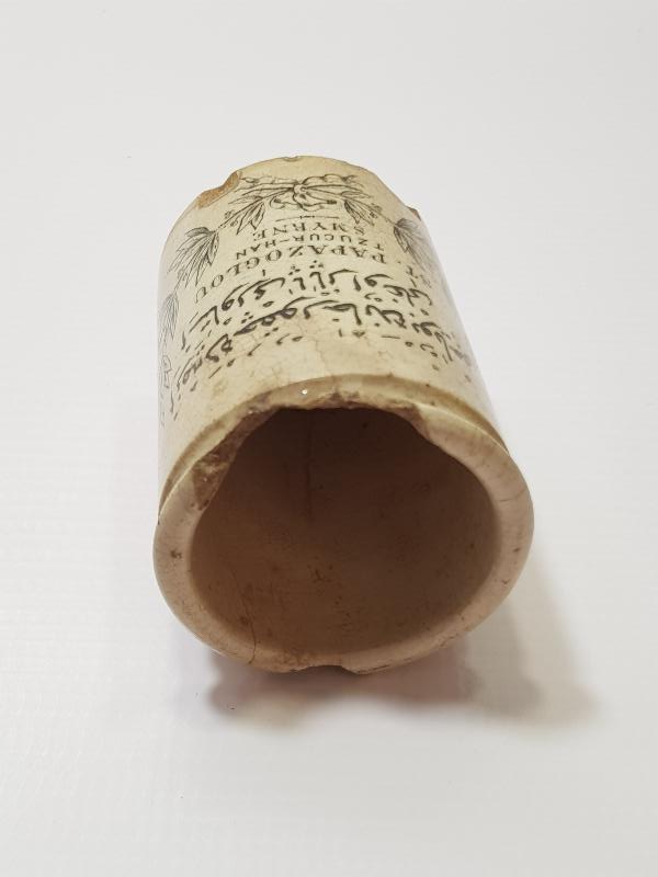 SMYRNE - OSMANLICA VE FRANSIZCA YAZILI ÇOK NADİR SAÇ BOYASI KUTUSU