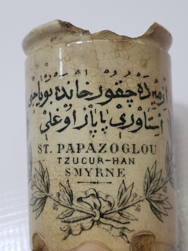 SMYRNE - OSMANLICA VE FRANSIZCA YAZILI ÇOK NADİR SAÇ BOYASI KUTUSU