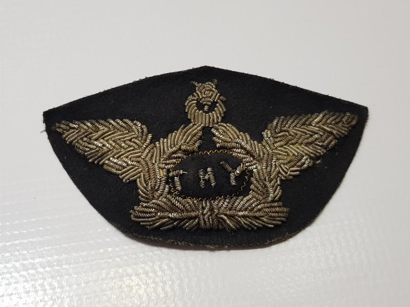 1930'LARDAN ÇOK NADİR TÜRK HAVA YOLLARI PİLOT BRÖVESİ