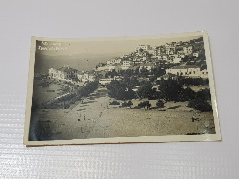 CUMHURİYET İLK DÖNEM 3 ADET BANDIRMA FOTOĞRAFI