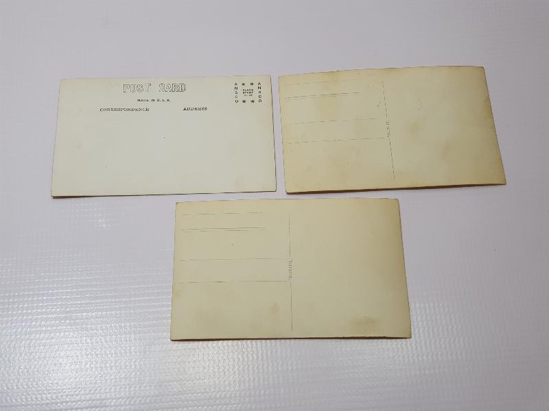 CUMHURİYET İLK DÖNEM 3 ADET BANDIRMA FOTOĞRAFI