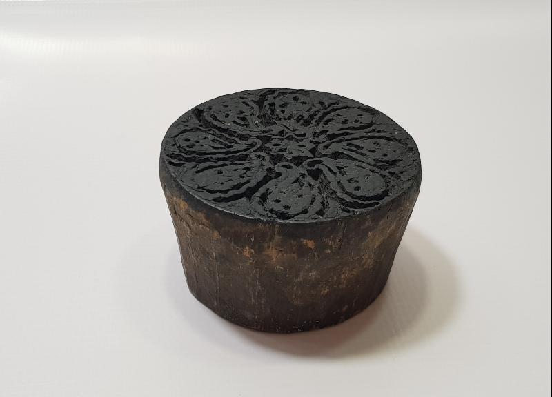 OSMANLI DÖNEMİ EL OYMA AHŞAP TOKAT BASKI KALIBI