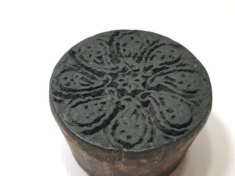 OSMANLI DÖNEMİ EL OYMA AHŞAP TOKAT BASKI KALIBI