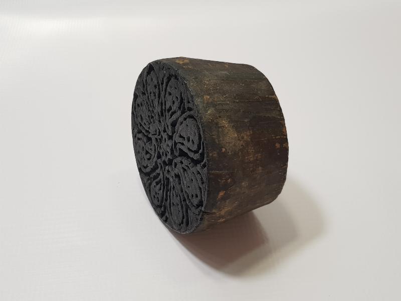 OSMANLI DÖNEMİ EL OYMA AHŞAP TOKAT BASKI KALIBI