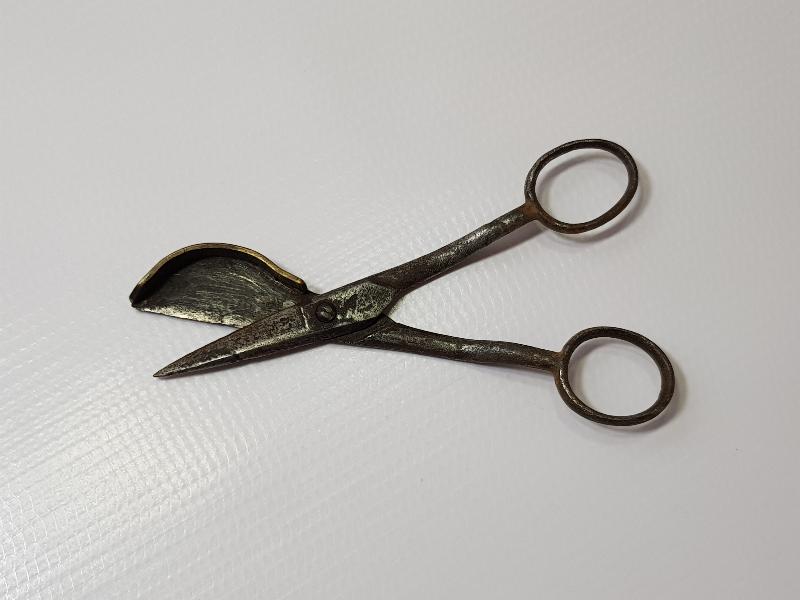 OSMANLI DÖNEMİ ÇOK NADİR MUM MAKASI