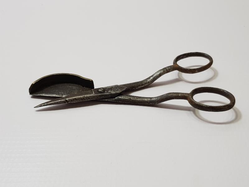 OSMANLI DÖNEMİ ÇOK NADİR MUM MAKASI