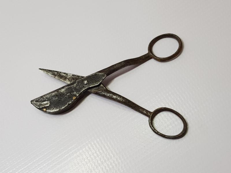 OSMANLI DÖNEMİ ÇOK NADİR MUM MAKASI